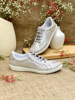 Imagen de Sneaker Varys Plata Craquelado