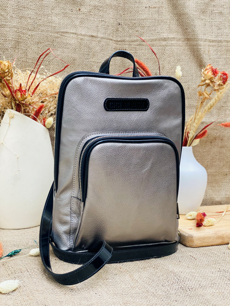 Imagen de Mochila Bouman Peltre y Negro
