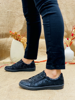 Imagen de Sneaker Varys Negro Craquelado