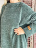Imagen de Buzo Chenille Verde Oliva