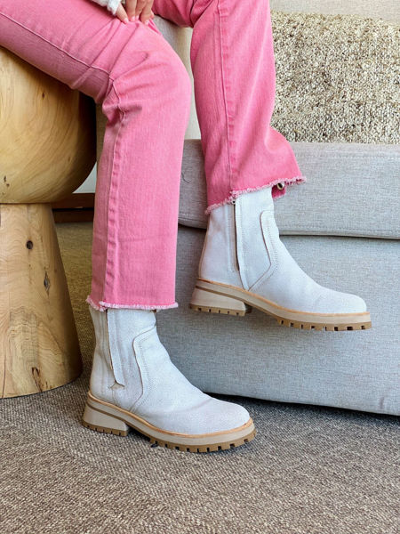 Imagen de Bota Robb Blanco Craquelado