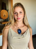 Imagen de Collar de Piedra Varenna Azul