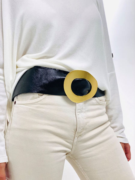 Imagen de Cinto CLEO Negro Metalizado