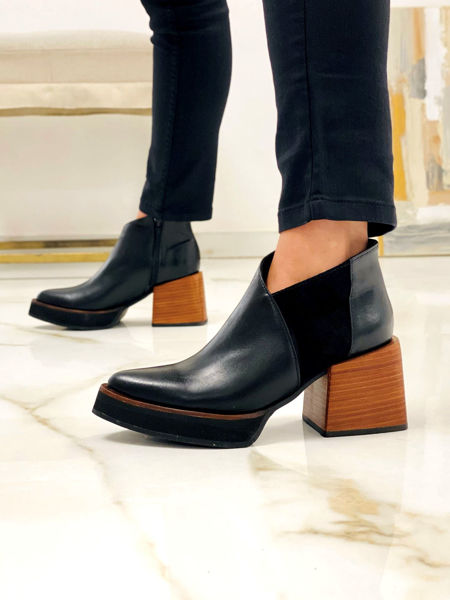 Imagen de Bota Hasselt Negro Nobuck