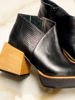 Imagen de Bota Hasselt Negro Lagarto