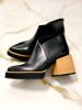 Imagen de Bota Hasselt Negro Lagarto