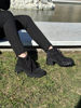 Imagen de Bota Mons Negro Gamuza