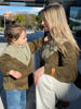Imagen de Buzo Finnigan Kids Verde y Verde Gaspeado