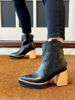 Imagen de Bota Lessines Negro Lagarto