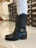 Imagen de Bota Texana Dortmund Negro Rustico