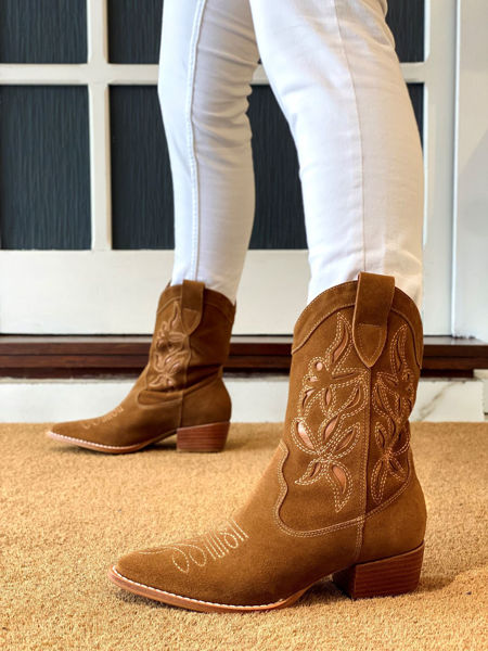 Imagen de Bota Texana Luxemburgo Tostado