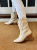 Imagen de Bota Texana Luxemburgo Off White