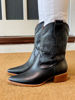 Imagen de Bota Texana Luxemburgo Negro Milano