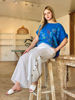Imagen de Blusa Faenza Azul Francia