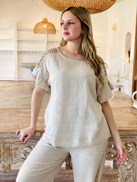 Imagen de Blusa Mali Beige