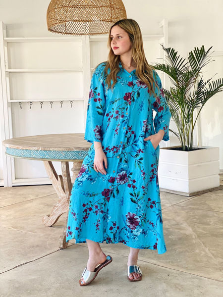 Imagen de Vestido Paris Turquesa