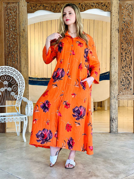 Imagen de Vestido Sicilia Naranja