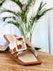 Imagen de Sandalia Ibiza Animal Print Beige
