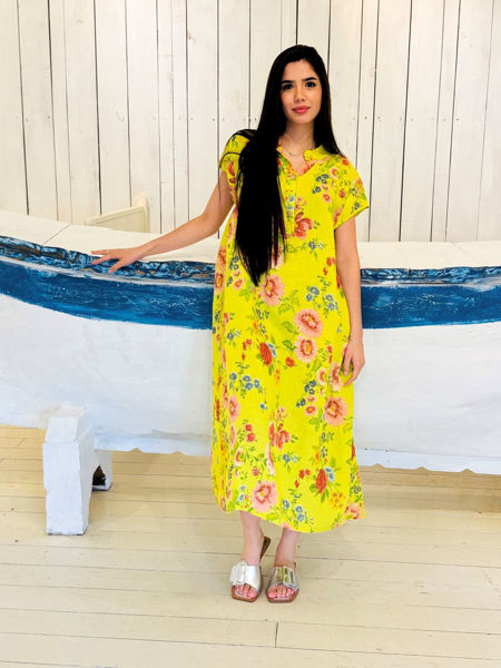 Imagen de Vestido Lombardia Amarillo