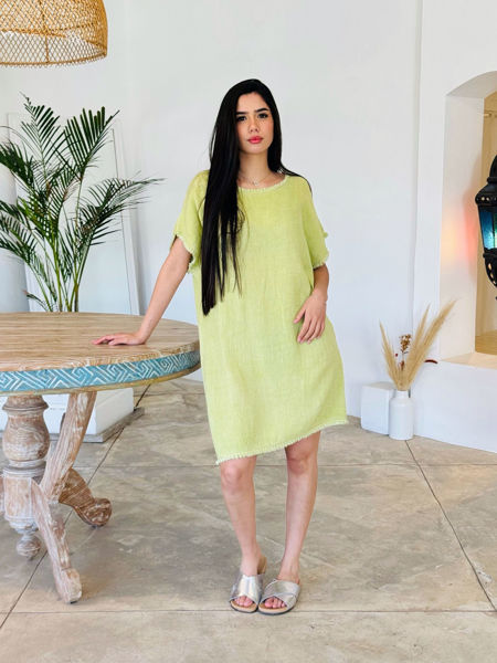 Imagen de Vestido Asis Verde Manzana