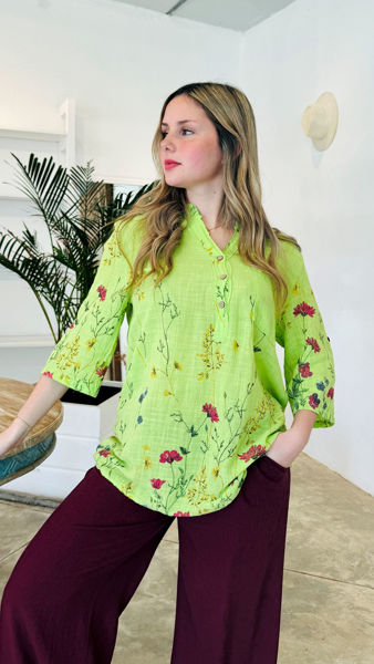 Imagen de Blusa Toledo Verde Manzana
