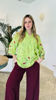 Imagen de Blusa Toledo Verde Manzana