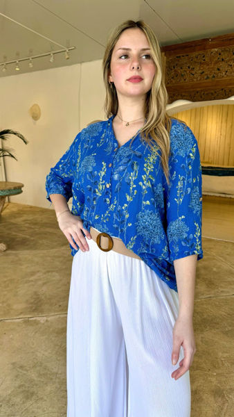 Imagen de Blusa Melezet Azul Francia