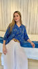Imagen de Blusa Melezet Azul Francia