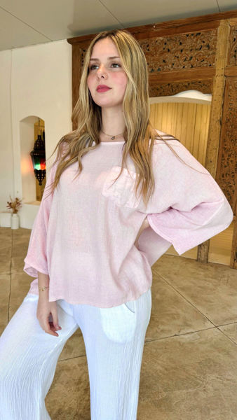 Imagen de Blusa Vermezzo Rosa Pastel