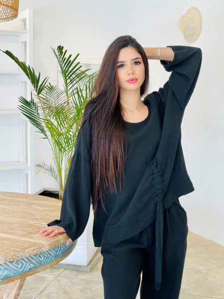 Imagen de Blusa Bangkok Negro