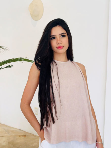 Imagen de Musculosa Bombay Rosa Claro