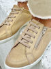 Imagen de Sneaker Varys Oro Nobuck