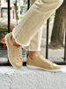 Imagen de Sneaker Varys Oro Nobuck