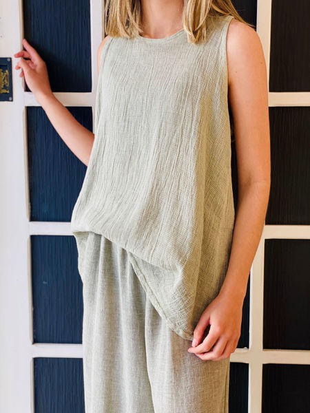 Imagen de Musculosa Bombay Verde Oliva