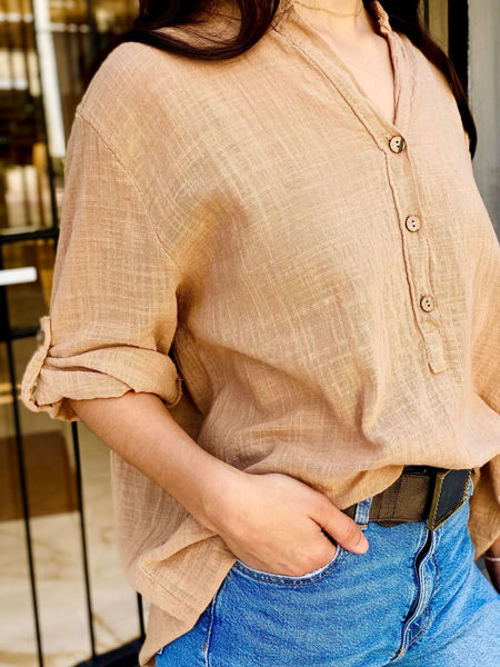 Imagen de Blusa Dion Camel