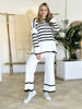 Imagen de Pantalon Peck Blanco Negro