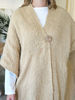Imagen de Ruana de lana merino Camel