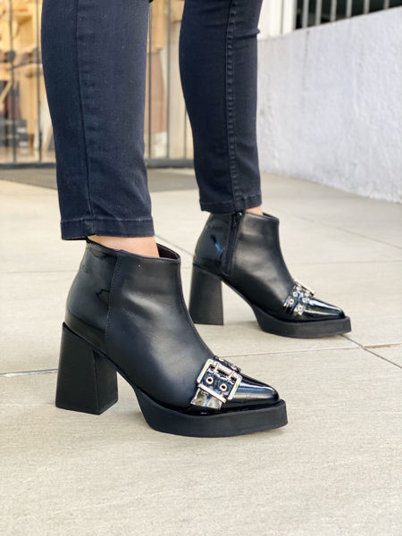 Imagen de Bota Spears Negro Charol Milano