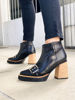 Imagen de Bota Spears Negro Lagarto Milano