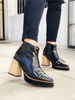 Imagen de Bota Spears Negro Lagarto Milano