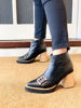 Imagen de Bota Spears Negro Lagarto Milano