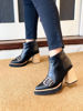Imagen de Bota Spears Negro Lagarto Milano