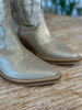 Imagen de Bota Chicks Oro Craquelado
