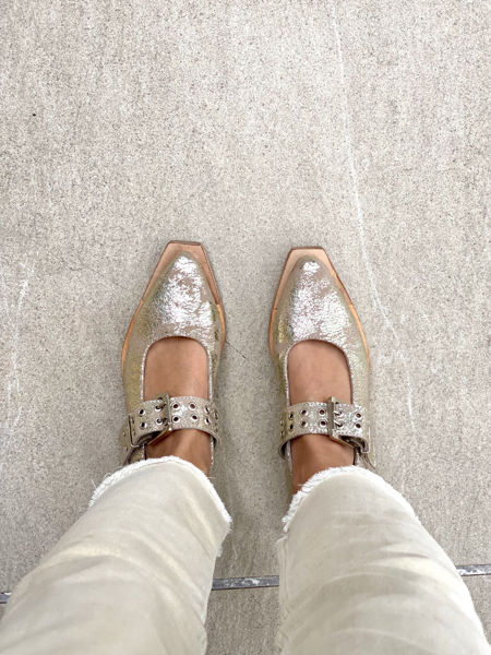 Imagen de Zapato Tucson Oro Craquelado