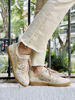 Imagen de Sneaker Paulsen Oro Craquelado