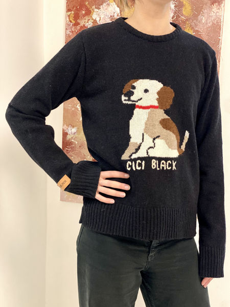 Imagen de Buzo Lana Puppy Negro