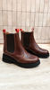 Imagen de Bota Hodor Chocolate y Rojo