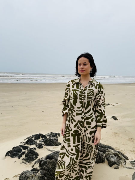 Imagen de Vestido Ceuta Verde Oliva