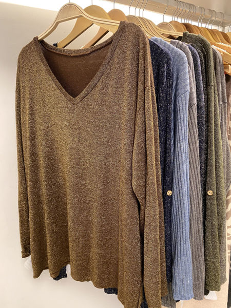 Imagen de Blusa Lazio Marron