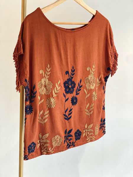 Imagen de Blusa Aurelia Terracota